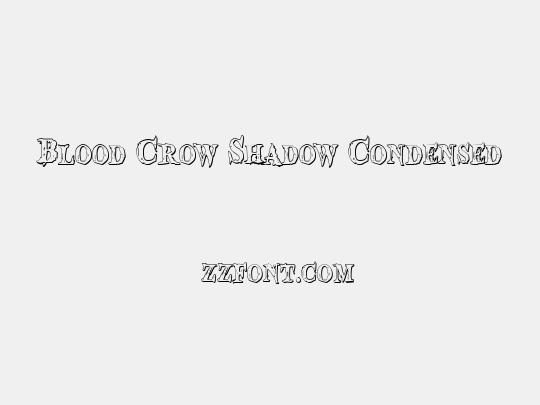 Blood Crow Shadow Condensed