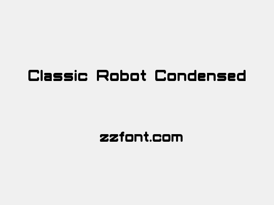 Classic Robot Condensed