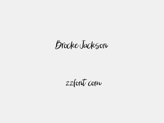 Brocke Jackson