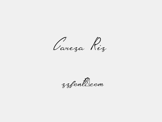 Careza Riz