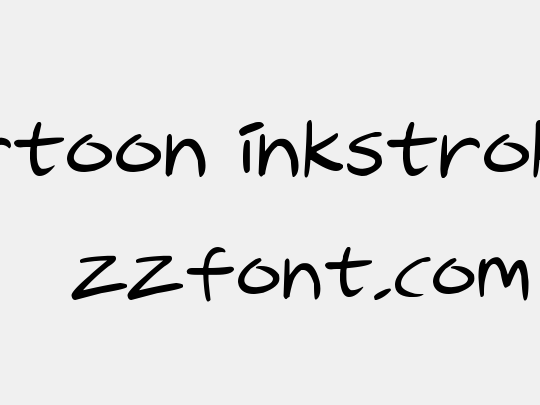 Cartoon Inkstrokes