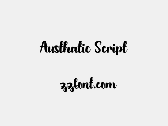 Austhatic Script
