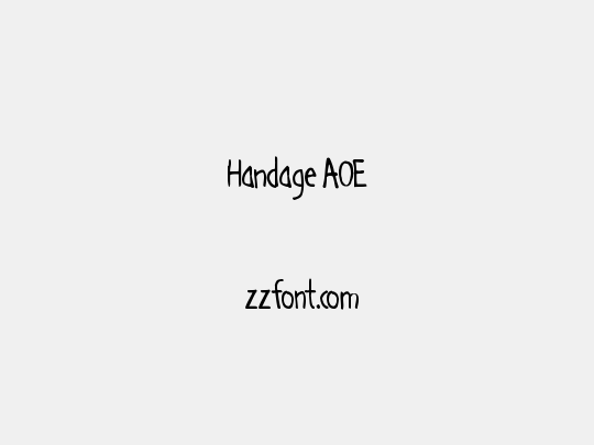 Handage AOE