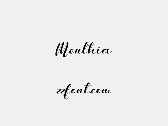 Meuthia