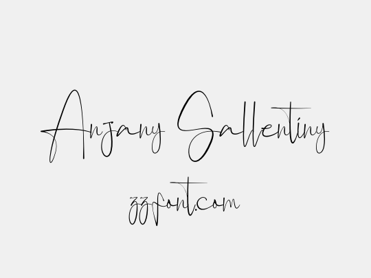Anjany Sallentiny