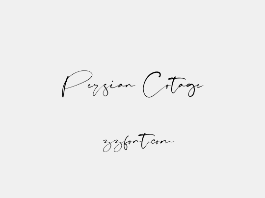 Persian Cotage