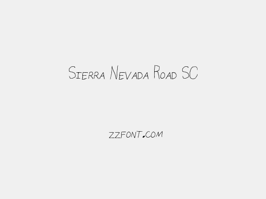 Sierra Nevada Road SC