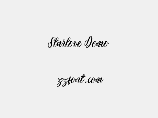 Starlove Demo