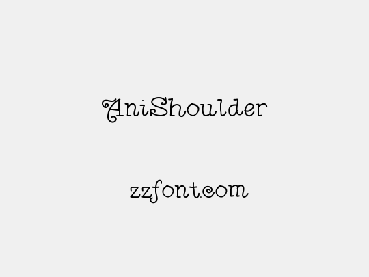 AniShoulder