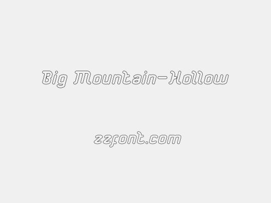 Big Mountain-Hollow