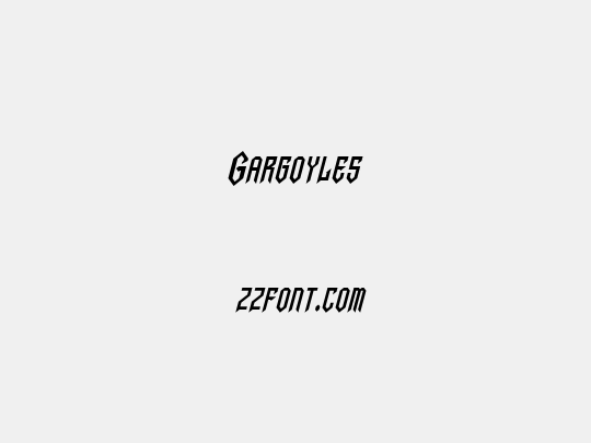 Gargoyles