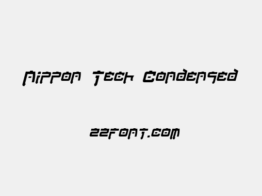 Nippon Tech Condensed