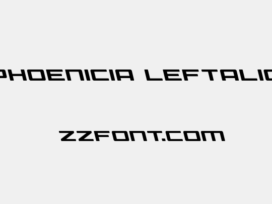 Phoenicia Leftalic