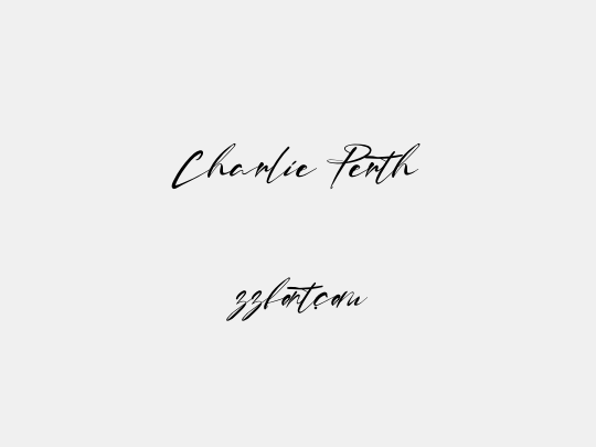 Charlie Perth
