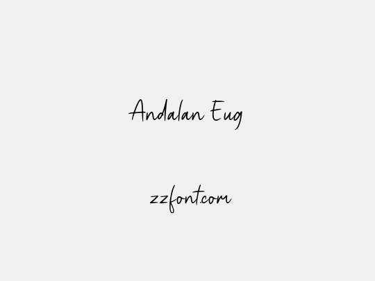 Andalan Eug