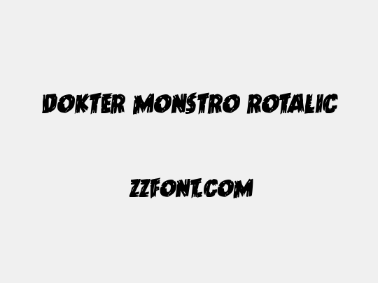 Dokter Monstro Rotalic