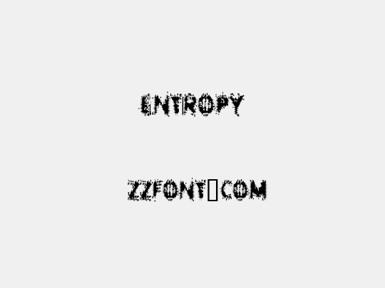 Entropy