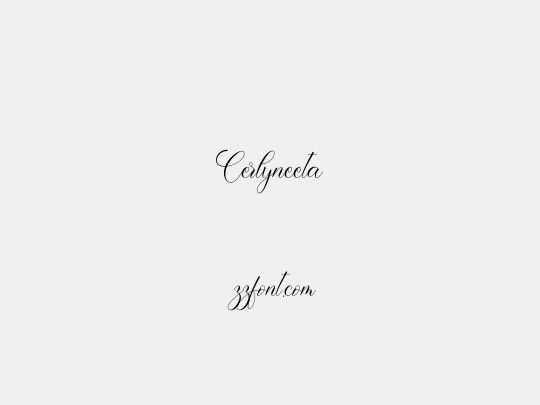 Cerlyneeta
