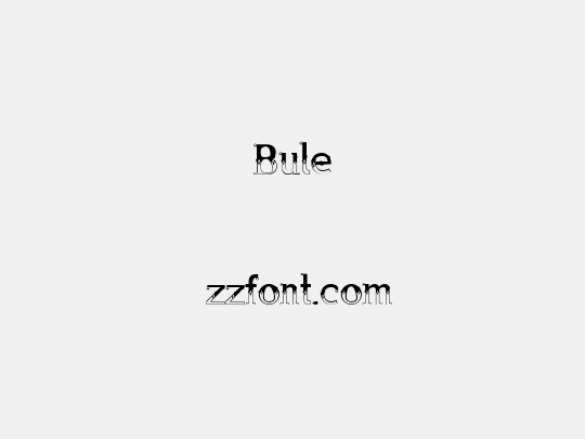 Bule