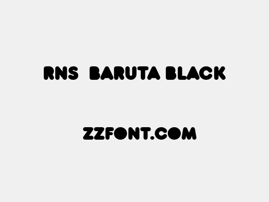 RNS  BARUTA BLACK