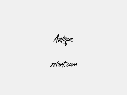 Antique