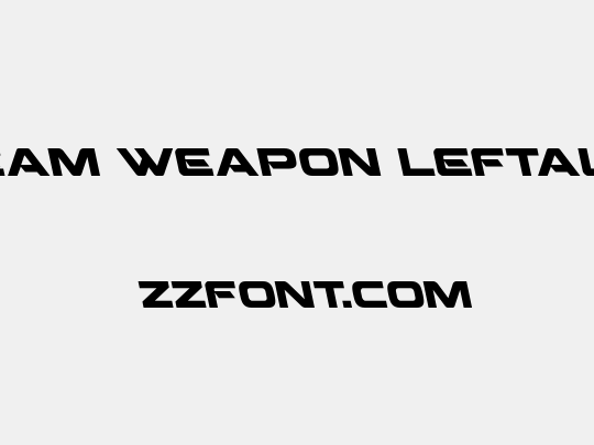 Beam Weapon Leftalic