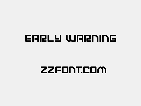 Early Warning