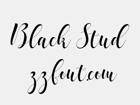 Black Stud