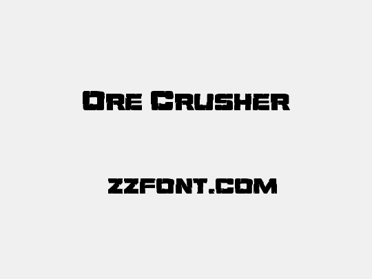 Ore Crusher