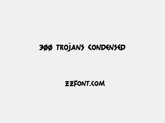300 Trojans Condensed