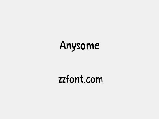 Anysome
