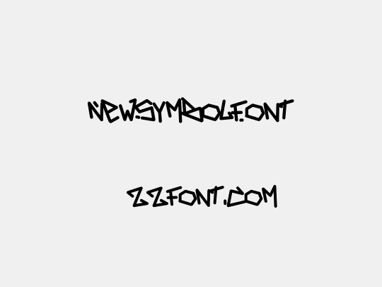 NewSymbolFont
