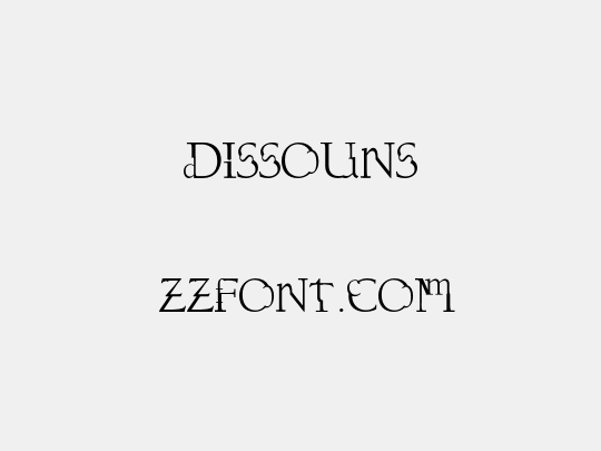 Dissouns