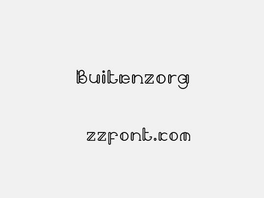 Buitenzorg