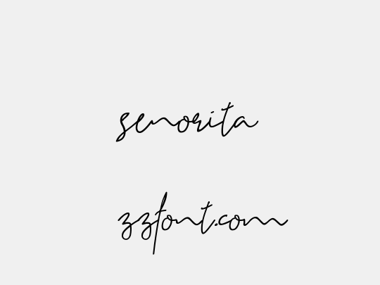 senorita