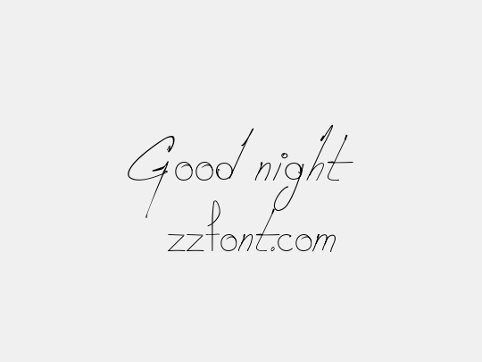 Good night