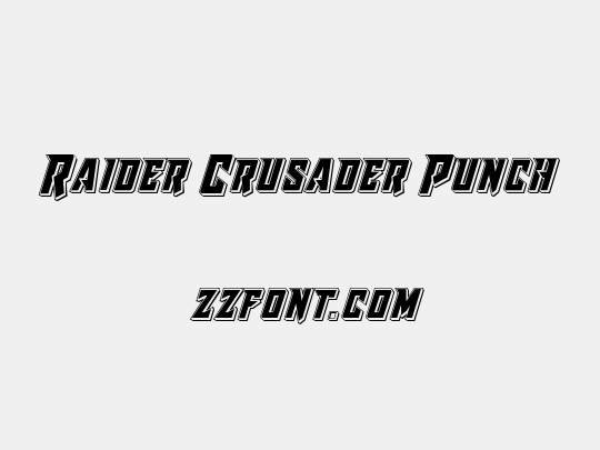 Raider Crusader Punch