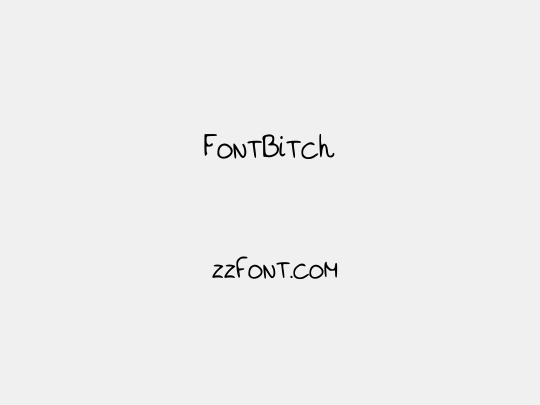 FontBitch