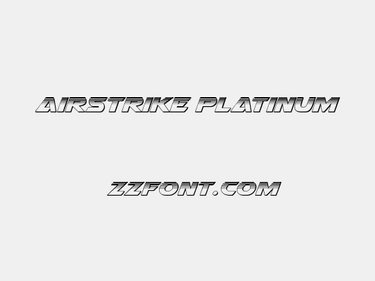 Airstrike Platinum
