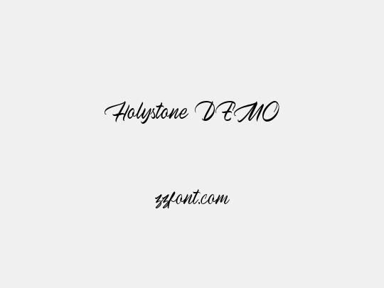 Holystone DEMO