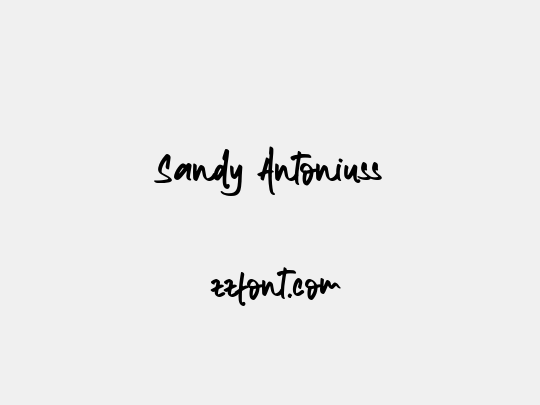 Sandy Antoniuss