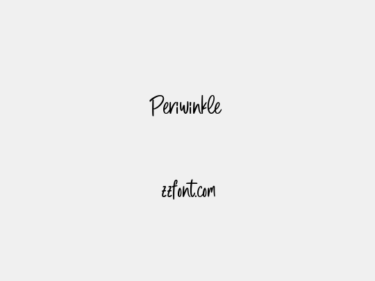 Periwinkle