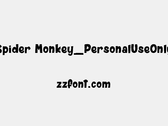 Spider Monkey_PersonalUseOnly