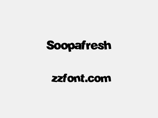 Soopafresh