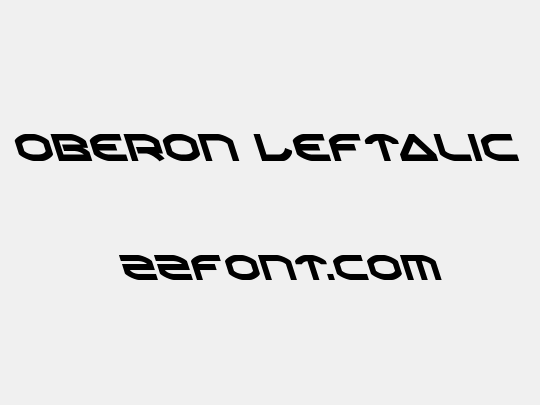 Oberon Leftalic