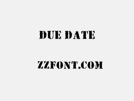 Due Date