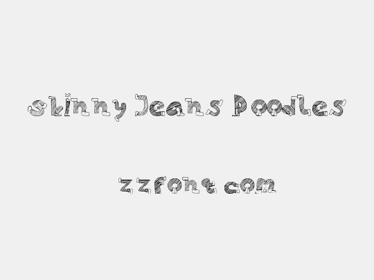 Skinny Jeans Doodles