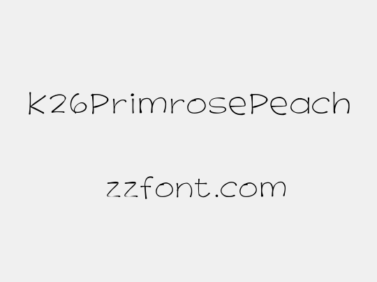 K26PrimrosePeach
