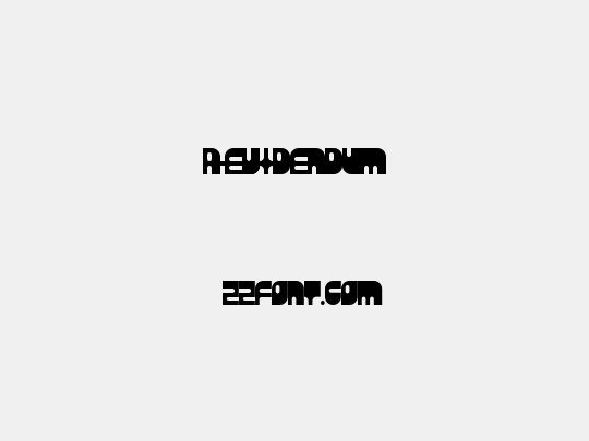 Revidendum