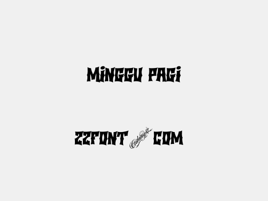 MINGGU PAGI